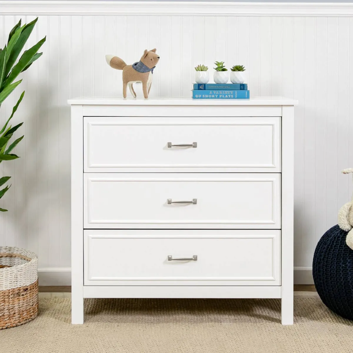 Dressers-DaVinci Charlie 3 Drawer Dresser