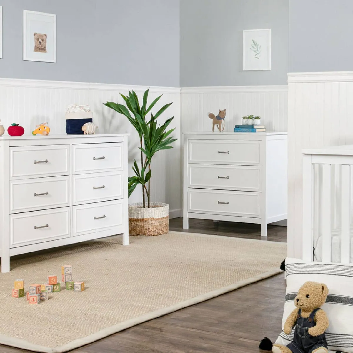 Dressers-DaVinci Charlie 3 Drawer Dresser