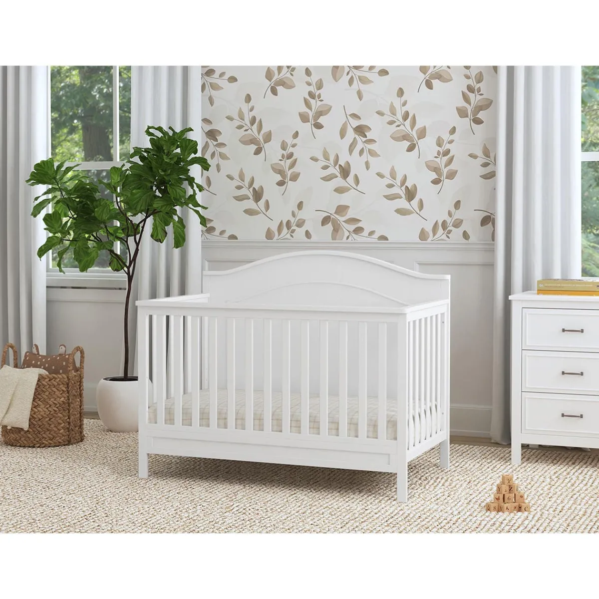 Convertible Cribs-DaVinci Charlie 4-in-1 Crib