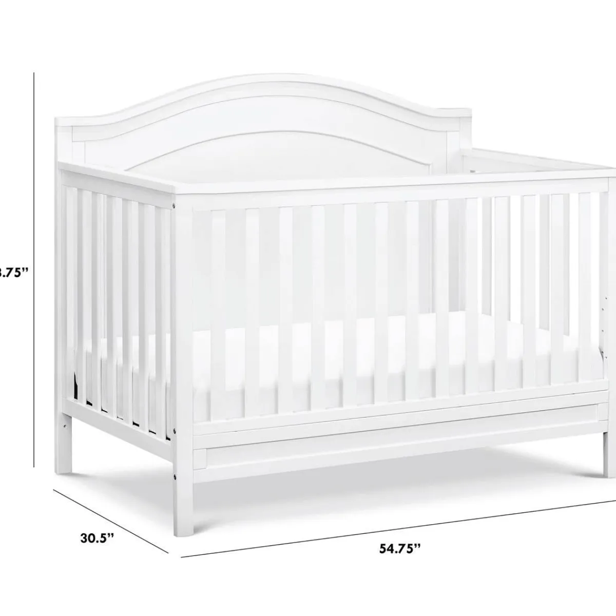 Convertible Cribs-DaVinci Charlie 4-in-1 Crib