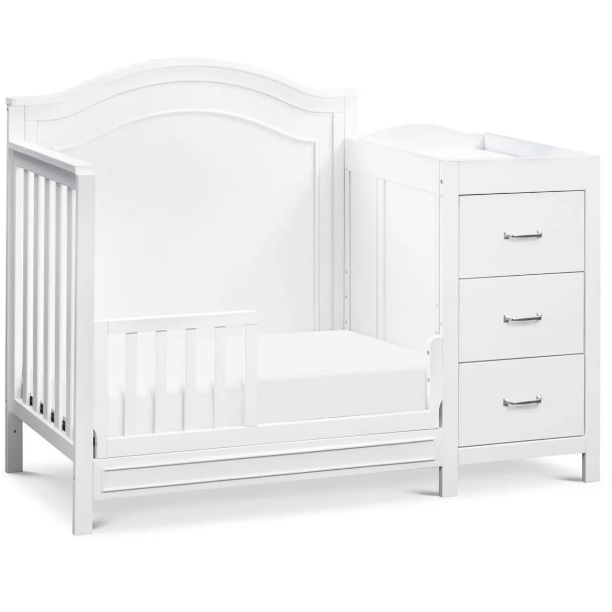 Mini Cribs|Convertible Cribs-DaVinci Charlie Mini Crib & Changer