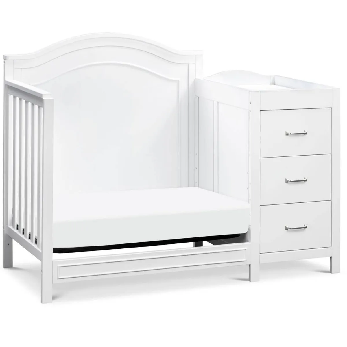 Mini Cribs|Convertible Cribs-DaVinci Charlie Mini Crib & Changer