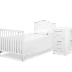 Mini Cribs|Convertible Cribs-DaVinci Charlie Mini Crib & Changer