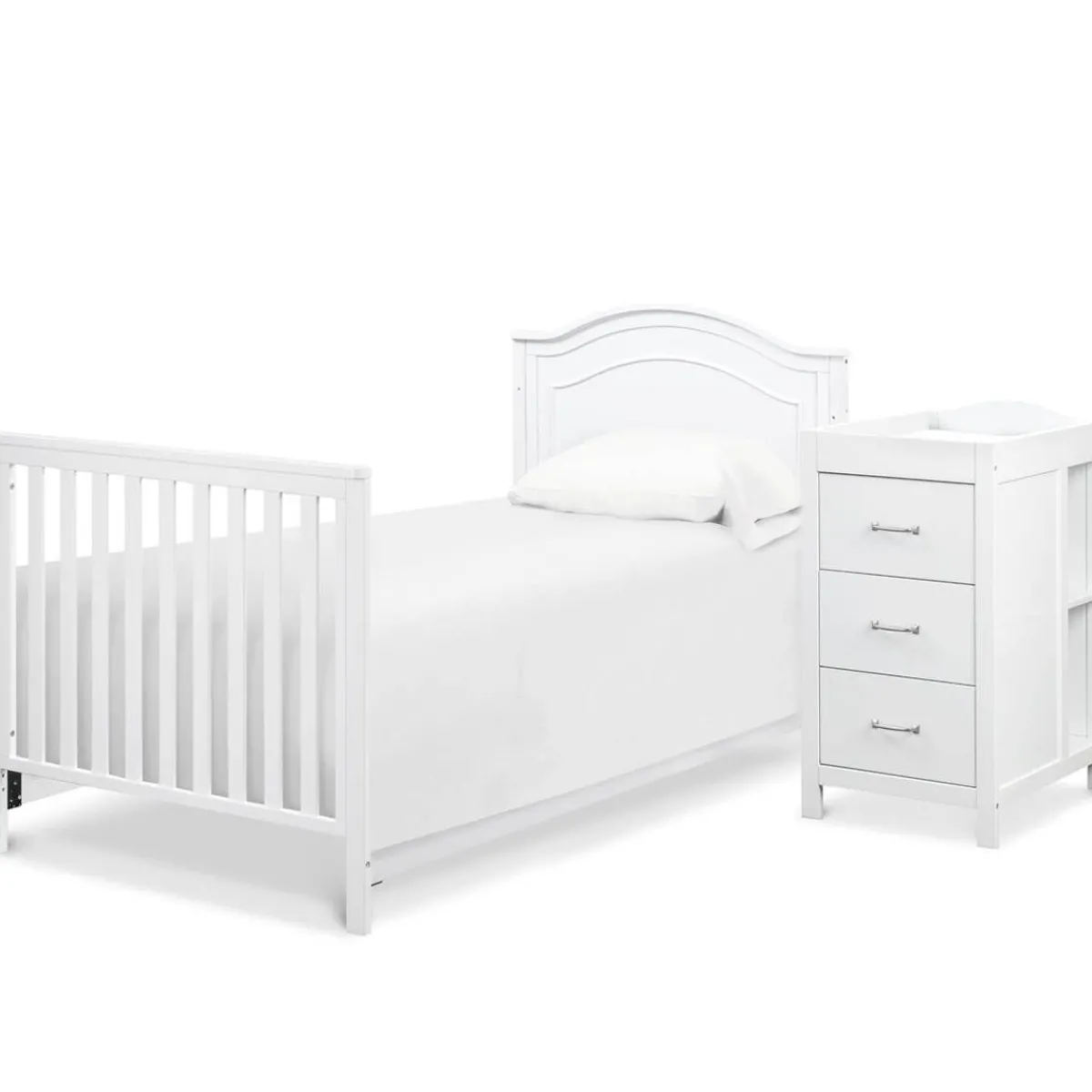 Mini Cribs|Convertible Cribs-DaVinci Charlie Mini Crib & Changer