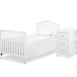 Crib-To-Double Kits|Crib-To-Toddler Kits-DaVinci Charlie Mini Twin Bed Conversion Kit
