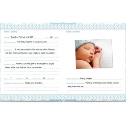 Memory Books-Pearhead Chevron Baby Book