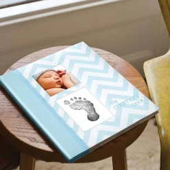 Memory Books-Pearhead Chevron Baby Book