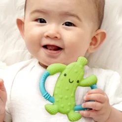 Pacifiers + Clips-Itzy Ritzy Chew Crew Silicone Handle Teether