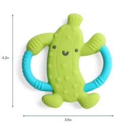 Pacifiers + Clips-Itzy Ritzy Chew Crew Silicone Handle Teether