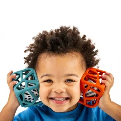 Teethers|Pacifiers + Clips-Malarkey Kids Chew Cube