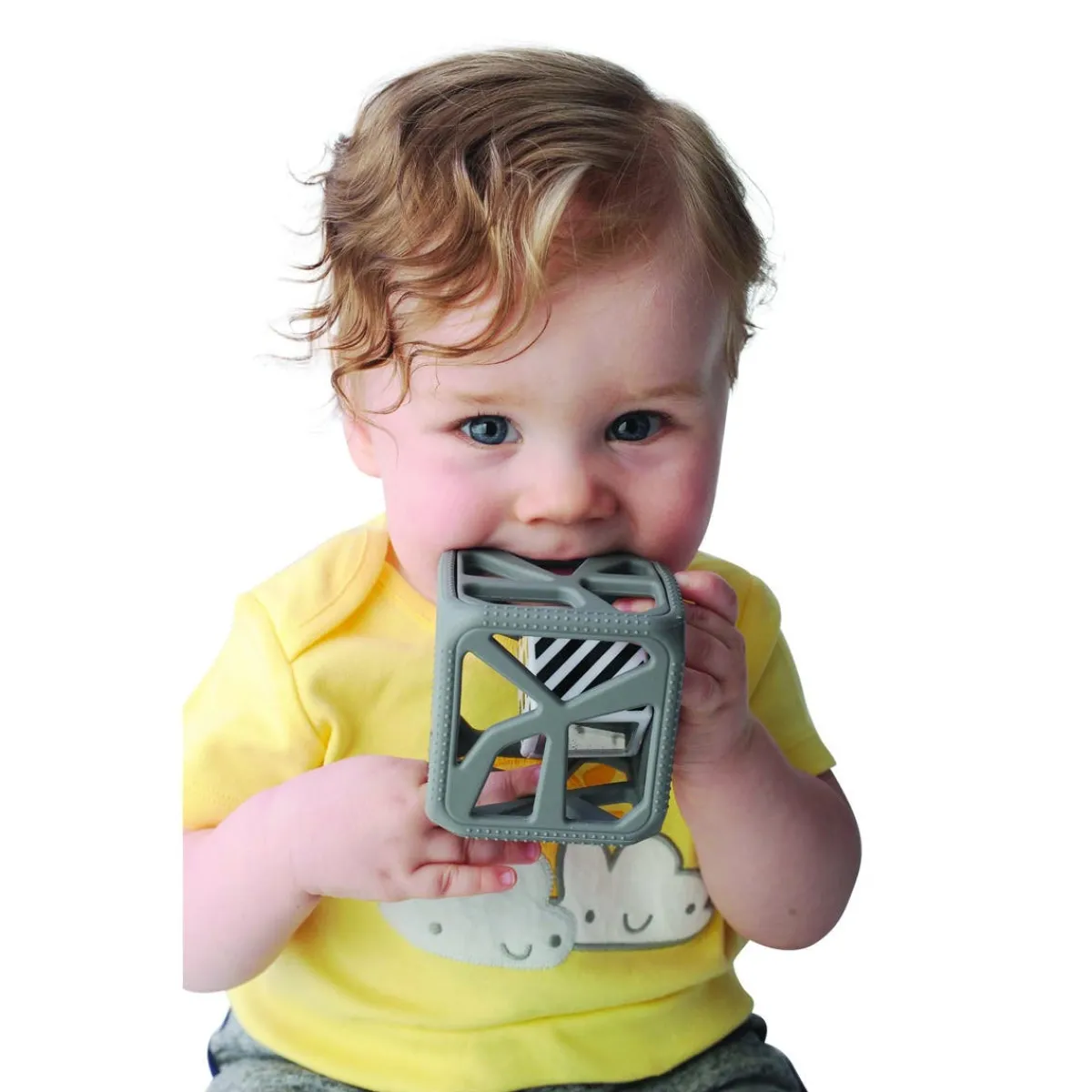 Teethers|Pacifiers + Clips-Malarkey Kids Chew Cube