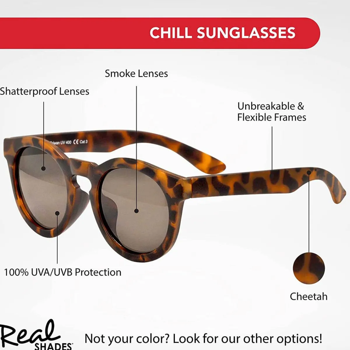 Sunglasses-Real Kid Shades Chill Sunglasses (Toddler 2+)
