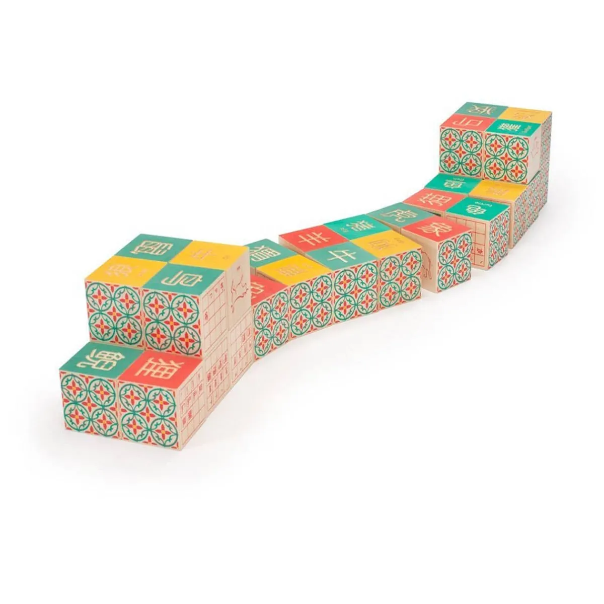Wooden Toys|Play + Learn Toys-Uncle Goose Chinese Character Blocks
