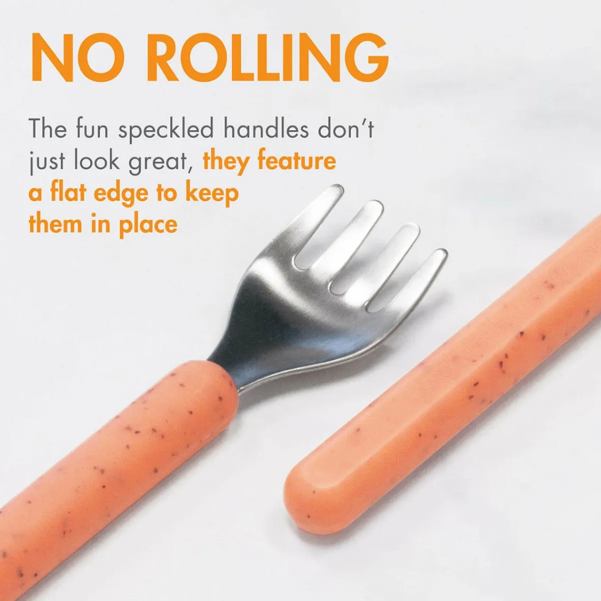 Kids Utensils|Toddler Training Utensils-Boon Inc. Chow Utensils (6 Piece)
