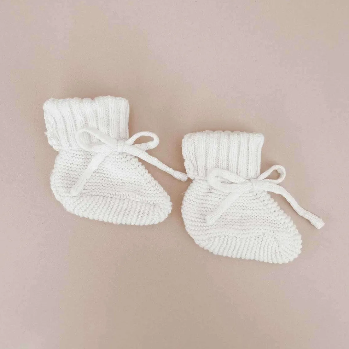 Infant Socks + Booties-Blossom & Pear Chunky Knit Booties