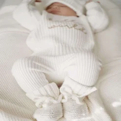 Infant Socks + Booties-Blossom & Pear Chunky Knit Booties