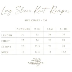 Rompers-Blossom & Pear Chunky Knit Embroidered Romper
