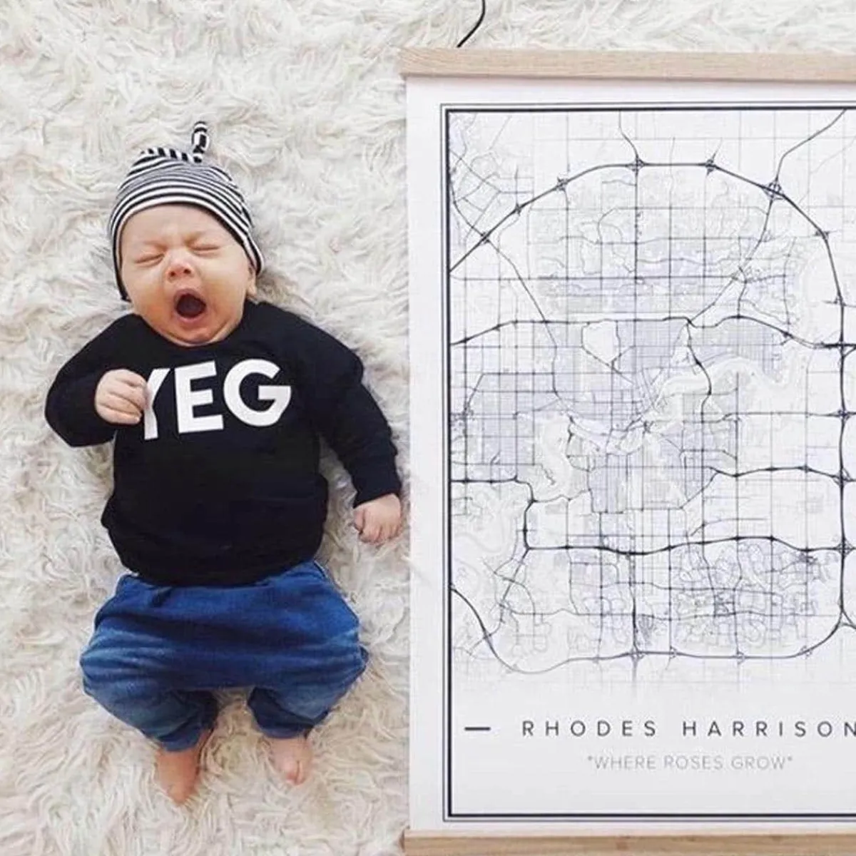 Sweaters + Jackets-Posh & Cozy City Crewneck (Infant)