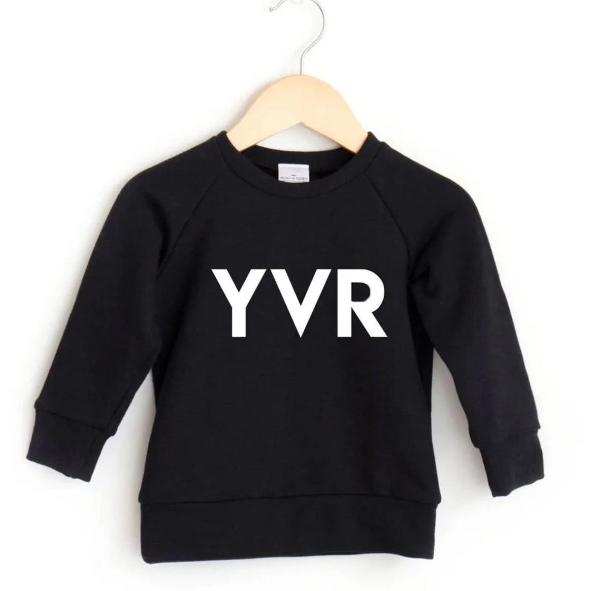Sweaters + Jackets-Posh & Cozy City Crewneck (Toddler)