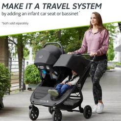 All-Terrain Strollers|Double Strollers-Baby Jogger City Mini GT2 Double Stroller Jet