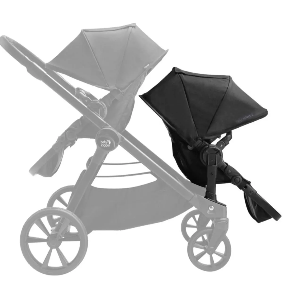 Stroller Accessories-Baby Jogger City Select 2 Eco Second Seat Kit