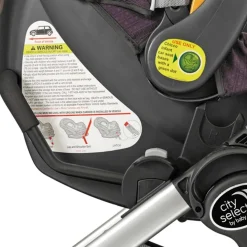 Stroller Accessories-Baby Jogger City Select/LUX Car Seat Adapter (Peg/Chicco)
