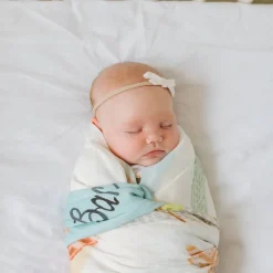 Blankets|Sleep Sacks + Wraps-LouLou Lollipop City Swaddle Blanket