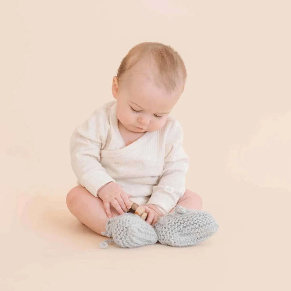 Infant Socks + Booties-Blueberry Hill Classic Booties