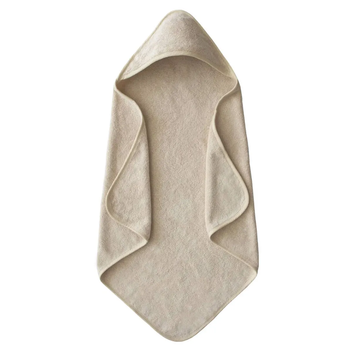 Towels + Cloths-Mushie Classic Hooded Towel