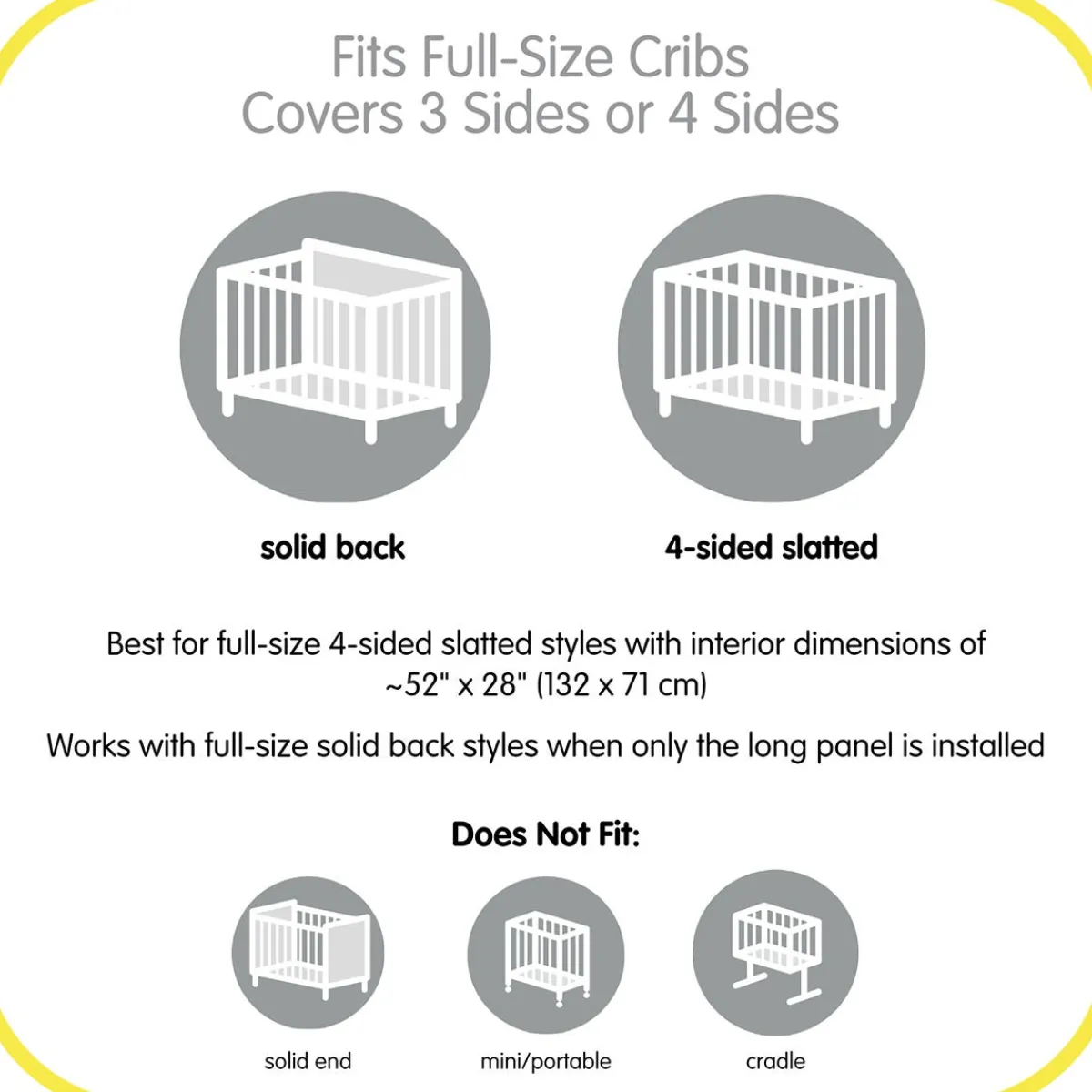 Crib Bumpers-BreathableBaby Classic Mesh Crib Liner (Solid)