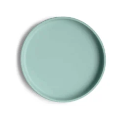 Kids Plates + Bowls|Grip + Suction Dishes-Mushie Classic Silicone Suction Plate