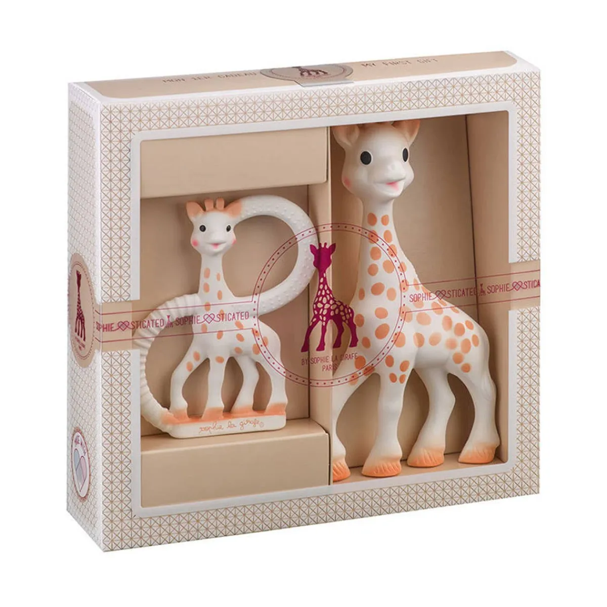 Pacifiers + Clips-Sophie La Giraffe Classical Creation