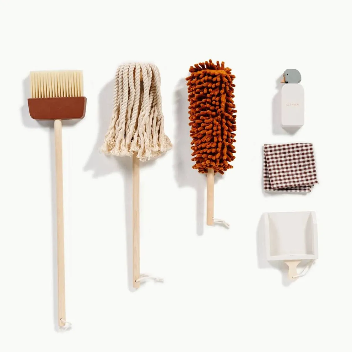 Pretend Play-Gathre Cleaning Cart Ivory