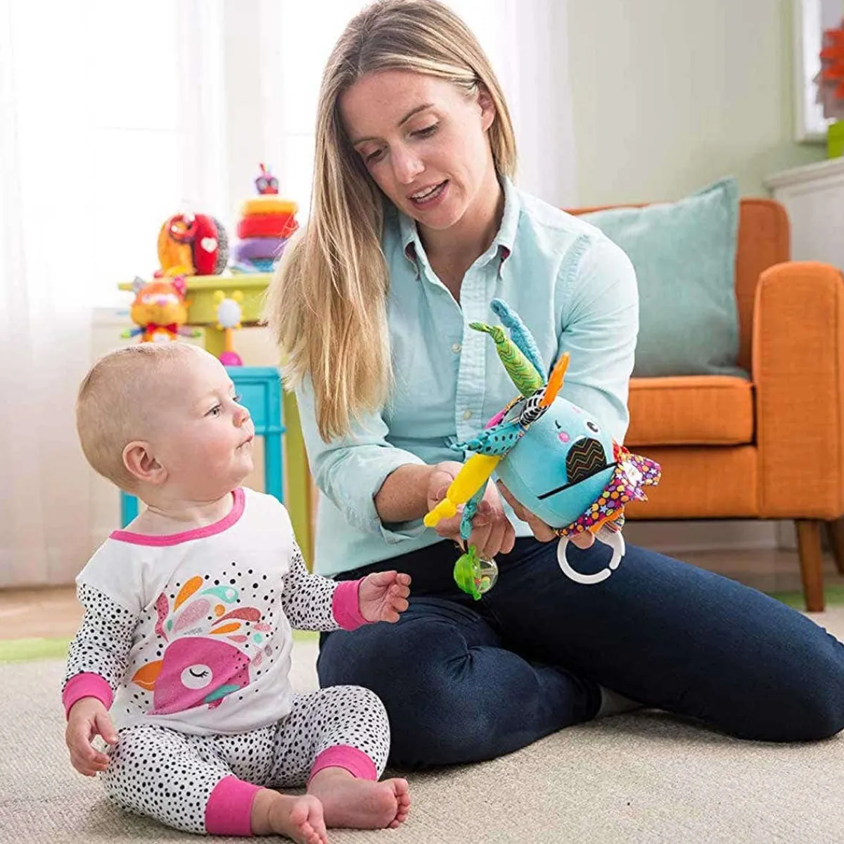 Grasping Toys|Stroller Toys-Lamaze Clip & Go