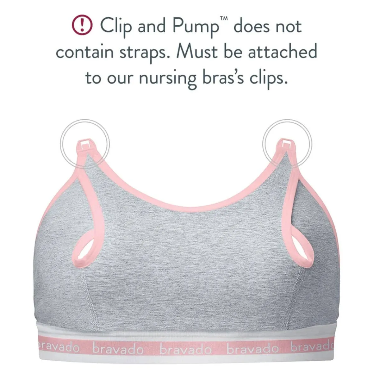 Nursing Bras|Nursing Bras-Bravado Designs Clip & Pump Nursing Bra Accessory