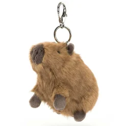 Plush Animals-Jellycat Clyde Capybara Bag Charm