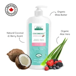 Kids Shampoo + Conditioner-Aleva Naturals Cocoberry Toddler & Kids Conditioner (480 mL)