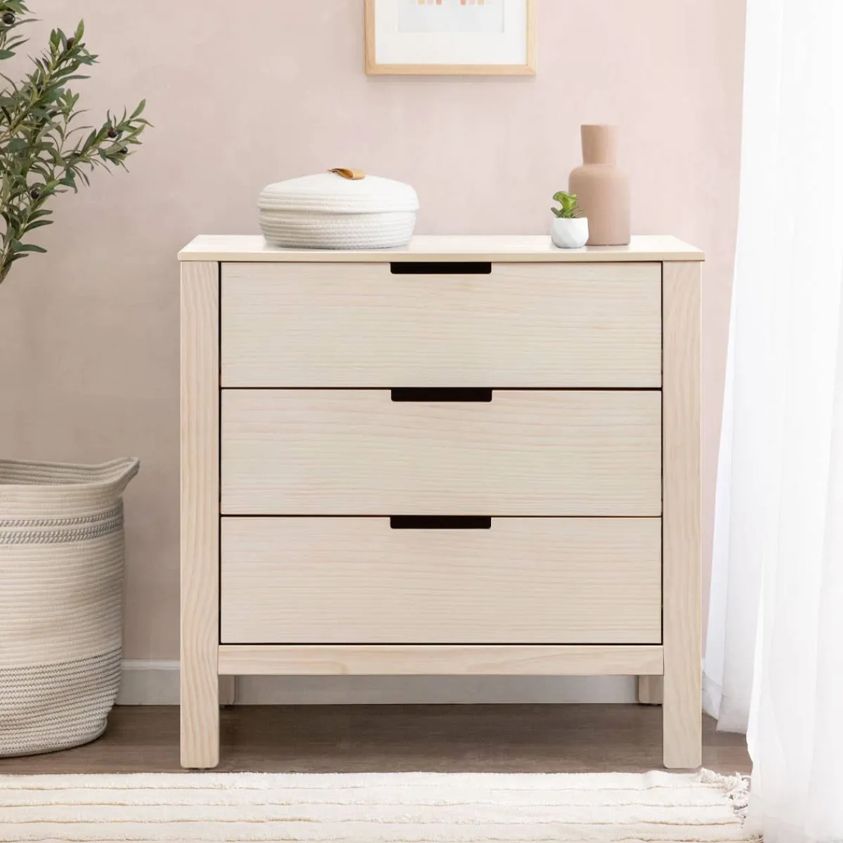 Dressers-DaVinci Colby 3 Drawer Dresser