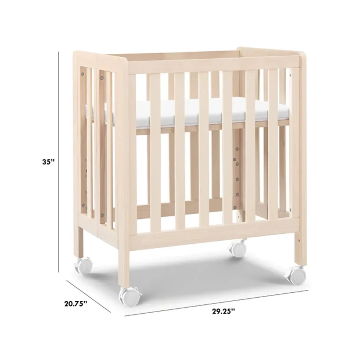 Convertible Cribs-DaVinci Colby Grow 6-in-1 Convertible Bassinet to Crib