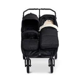 Stroller Accessories-Bumbleride Cold Weather Footmuff 2024 - Matte Black