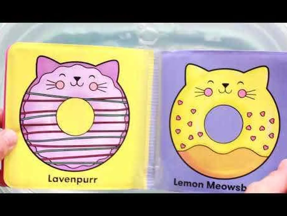Bath Toys-Mudpuppy Colour Magic Bath Book