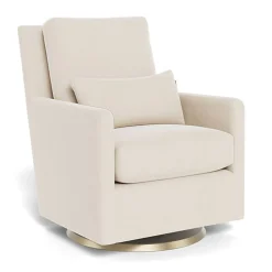 Gliders-Monte Design Como Glider - European Fabric with Swivel Base
