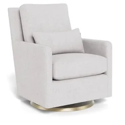 Gliders-Monte Design Como Glider - Fabric with Swivel Base