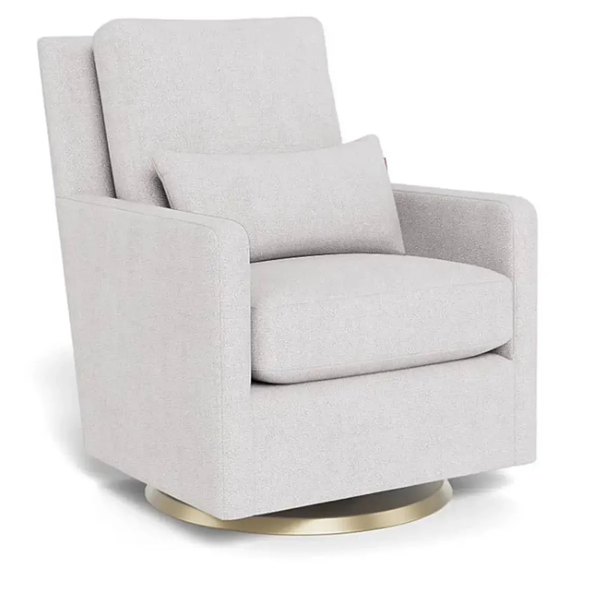 Gliders-Monte Design Como Glider - Fabric with Swivel Base