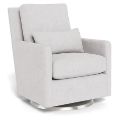Gliders-Monte Design Como Glider - Fabric with Swivel Base