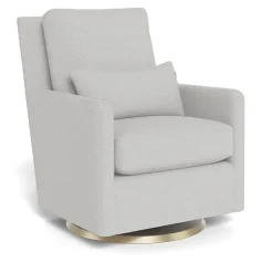 Gliders-Monte Design Como Glider - Fabric with Swivel Base