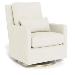 Gliders-Monte Design Como Glider - Fabric with Swivel Base