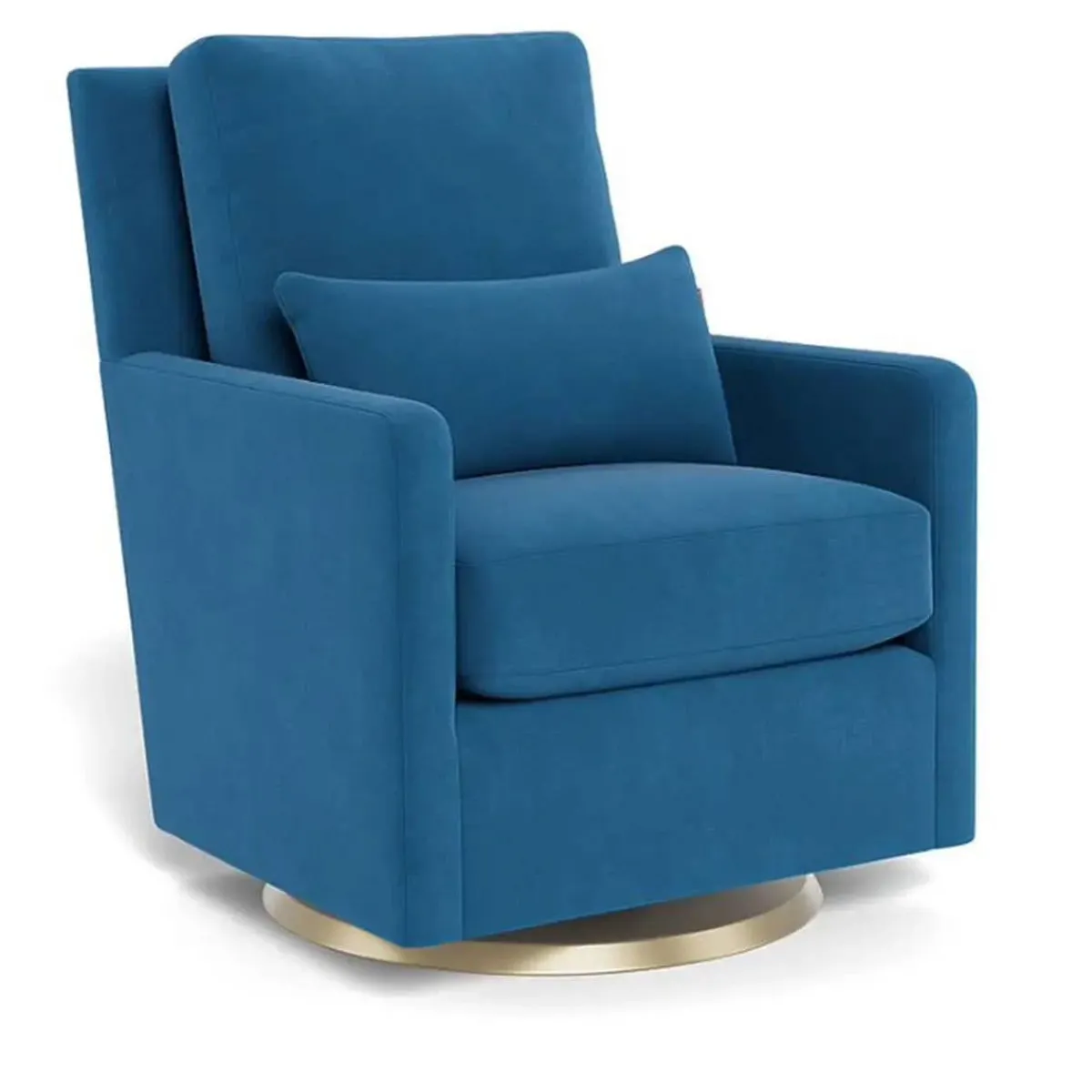 Gliders-Monte Design Como Glider - Fabric with Swivel Base