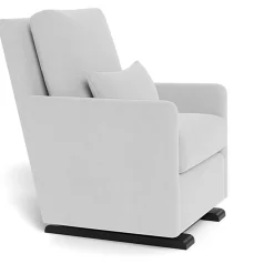 Gliders-Monte Design Como Glider - Fabric with Espresso Base