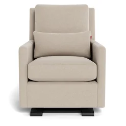 Gliders-Monte Design Como Glider - Wool Fabric with Espresso Base